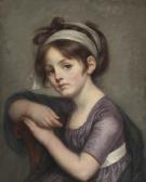 GREUZE Jean Baptiste 1725-1805,PORTRAIT OF A YOUNG GIRL,Sotheby's GB 2013-06-06