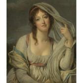 GREUZE Jean Baptiste 1725-1805,PORTRAIT OF MADAME VAN WESTRENEN OF TREMAAT,1802,Sotheby's 2010-01-28