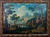 GREVENBROECK Alexander 1670-1743,Paesaggio con Capriccio e arco,1737,Gonnelli IT 2015-12-11