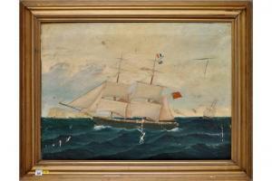 GRIBBLE J R,"A PORTRAIT OF THE SNOW-RIGGED BRIG GLEANER BUILT ,Anderson & Garland GB 2015-06-16
