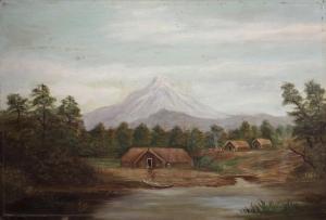 GRIBBLE J R,Taranaki Landscape,International Art Centre NZ 2022-09-19