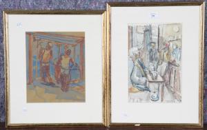 GRIBBLE Kenneth James 1925-1995,Sportsman, Falmouth,1946,Tooveys Auction GB 2021-08-18