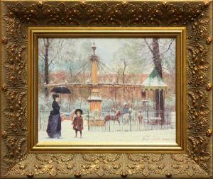 GRIBENNIKOV Vassili 1957,Winter Carousel,2008,Clars Auction Gallery US 2011-01-09