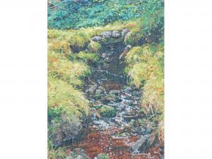 GRICE Albert 1900-1900,Stream at Browside near Malham,1999,Capes Dunn GB 2015-05-27