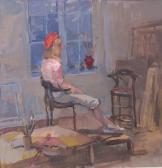 GRIDNEV Valery 1956,Natasha in the Studio,Brightwells GB 2019-11-13