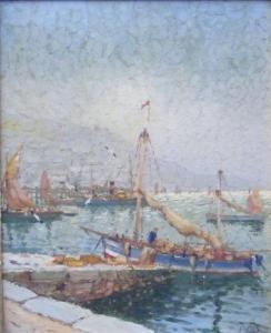 GRIEG JAMES,Busy harbour.,David Lay GB 2010-04-01