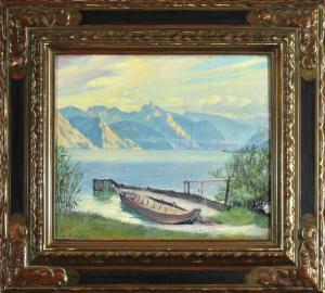 GRIEL Arthur 1879-1955,Am Traunsee,Allgauer DE 2017-11-09