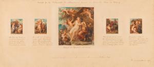 GRIEPENKERL Christian 1839-1916,Entwürfe für die Wandgemälde im pompejanische,1872,Palais Dorotheum 2022-04-20