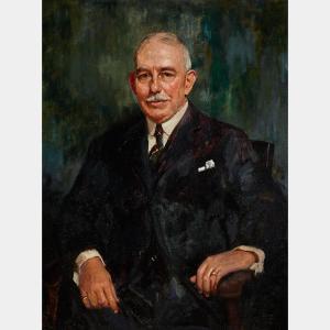 GRIER Edmund Wyly 1862-1957,PORTRAIT OF A DISTINGUISHED MAN,1926,Waddington's CA 2015-09-14
