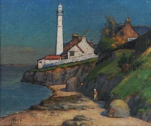 GRIEVE Alec 1863-1933,Lighthouse, Tayport,1925,Bonhams GB 2008-10-16