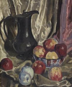 GRIEVE Walter Graham 1872-1937,Still Life Jug and Apples,Simon Chorley Art & Antiques GB 2017-05-23
