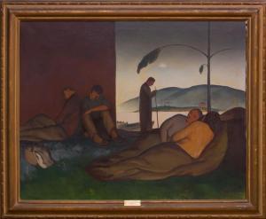 GRIFFEN DAVENPORT William 1894-1986,SLEEP,1935,Stair Galleries US 2017-12-16