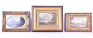GRIFFIN JOHN J,Upper Slaughter and two landscapes,1853,Dawson's Auctioneers GB 2019-08-24