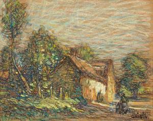 GRIFFIN Walter Burley 1900-1900,Landscape, Longré, France,Skinner US 2016-01-19
