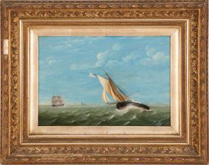 GRIFFIN William Davenport 1894,Boating off the coast,Eldred's US 2014-11-20