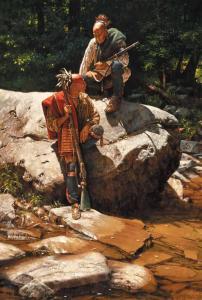 GRIFFING Robert 1940,At the River\’s Edge,2005,Scottsdale Art Auction US 2023-04-14