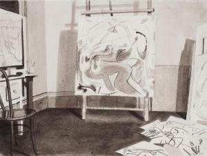 GRIFFITH CARLSSON RICHARD 1964,de Kooning 2,2011,Bukowskis SE 2021-11-02