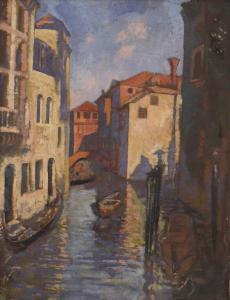 GRIFFITH Frank 1889-1979,A Venetian Canal,Sworders GB 2021-10-05