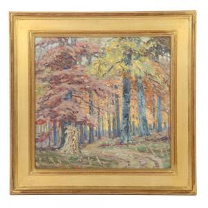 GRIFFITH Louis Oscar 1875-1956,landscape with trees,Ripley Auctions US 2024-03-30