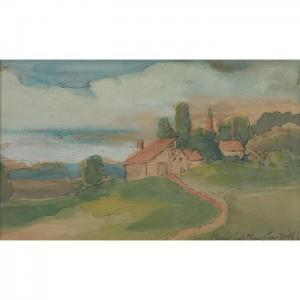 GRIFFITH Marie Osthaus 1855-1927,Landscape,1890,Treadway US 2011-05-22