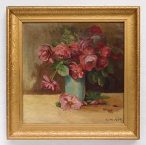 GRIFFITH Marie Osthaus 1855-1927,Still-Life of Vase of Flowers,Rachel Davis US 2023-03-25