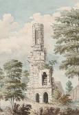 GRIFFITH Moses 1749-1819,castle of middle shropshire,1776,Bonhams GB 2005-10-11