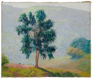 GRIFFITH William Alexander 1866-1940,"Eucalyptus,1921,John Moran Auctioneers US 2023-06-06