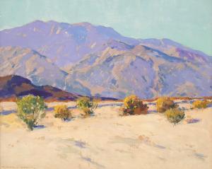 GRIFFITH William Alexander 1866-1940,San Jacinto Landscape,Freeman US 2023-12-05