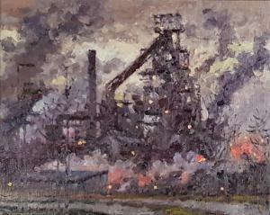 GRIFFITHS DAVID 1939,The Steelworks, Port Talbot,Rogers Jones & Co GB 2021-11-25