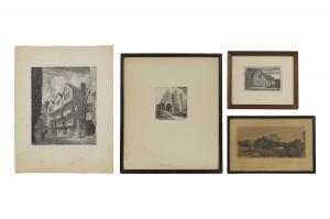 GRIGGS Frederick Landseer 1876-1938,Laneham (4 works),1923,Sworders GB 2023-09-05