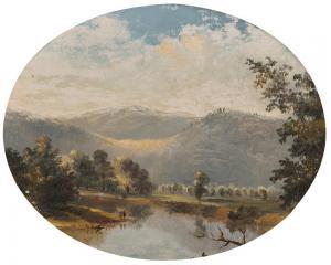 GRIGGS Samuel W 1827-1898,Mount Washington from North Conway, N.H.,1868,Grogan & Co. US 2023-10-28