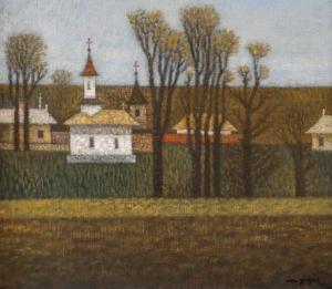 GRIGORE Ion 1940-2016,Little Church on the Edge of the Village,2006,Artmark RO 2024-01-31