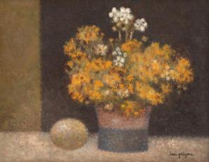 GRIGORE Ion 1940-2016,Vase with Flowers,1980,Artmark RO 2024-04-17