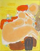 GRIGORE Vasile 1935-2012,Nude on Yellow Background,Artmark RO 2022-10-03