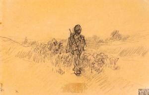 GRIGORESCU Nicolae 1838-1907,Return from the Field,1838,Artmark RO 2024-03-20