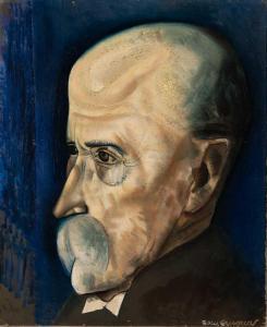 GRIGORIEV Boris Dimitrevich 1886-1939,Portrait of Tomas Masaryk,1932,William Doyle US 2023-11-15