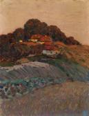 GRIGORY PETROVICH SVETLITSKY 1872-1947,From the Carriage Window,1928,MacDougall's GB 2012-05-27