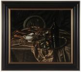 GRIGORYEV VITALLY 1957,Still Life with Reflection of Artist,1993,Brunk Auctions US 2015-11-06