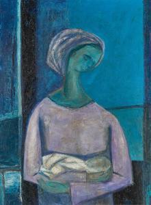 Grillo Yusuf Adebayo 1934-2021,Mother and Child,Sotheby's GB 2022-10-20