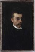 GRIMANI Guido 1871-1933,Gentiluomo con occhiali,1892,Cambi IT 2021-04-07