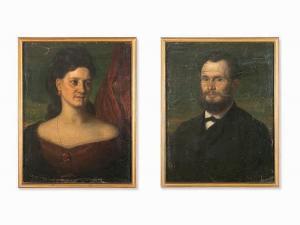 GRIMM B,Pair of Portraits,1850,Auctionata DE 2016-05-19