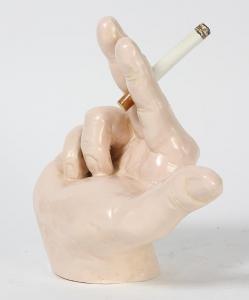 GRIMM Jan 1943-2012,Smoking Hand,1994,Clars Auction Gallery US 2017-01-14
