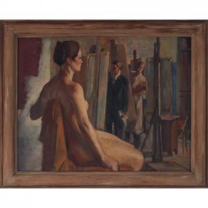 GRIMMER V 1900-1900,Art Studio,1940,Treadway US 2012-09-15