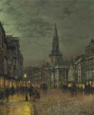 GRIMSHAW John Atkinson 1836-1893,Blackman Street, Borough, London,1885,Christie's GB 2016-07-13