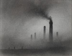 GRIMSHAW Trevor 1947-2001,Chimneys,1972,Bonhams GB 2011-09-07