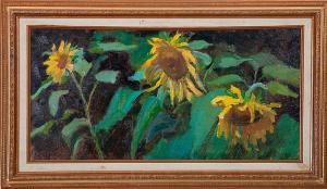 GRISELL Susan 1946-1900,Sunflowers,Stair Galleries US 2014-11-14