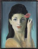 GRITTI FULVIO,Donna con fiore.,1967,Capitolium Art Casa d'Aste IT 2013-05-15