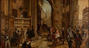 GRITTI Giacomo 1819-1891,Vita popolare a Milano,Finarte IT 2023-10-19