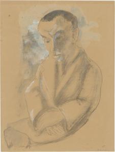 GROßMANN Rudolf 1882-1941,Selbstportrait,c.1940,Galerie Bassenge DE 2022-12-02
