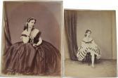GROB Ulrich 1800-1800,Portrait de femmes aux b,1860,Gautier-Goxe-Belaisch, Enghien Hotel des ventes 2016-11-16